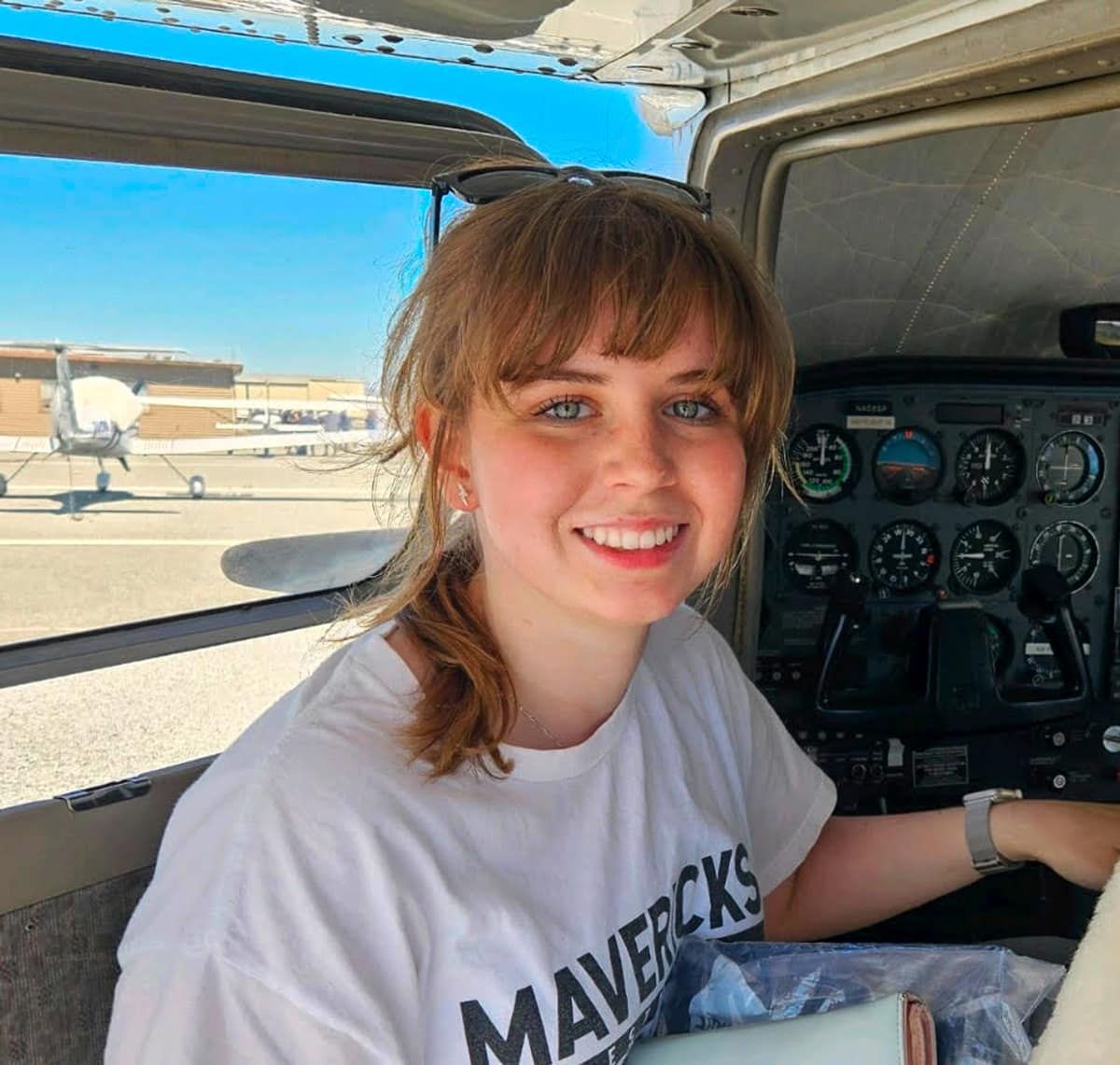 Anna Kopec, a first-year Engineering Physics student, is among Embry-Riddle's newest Eagles who embody the pioneering spirit of aviation on which the university was founded. 