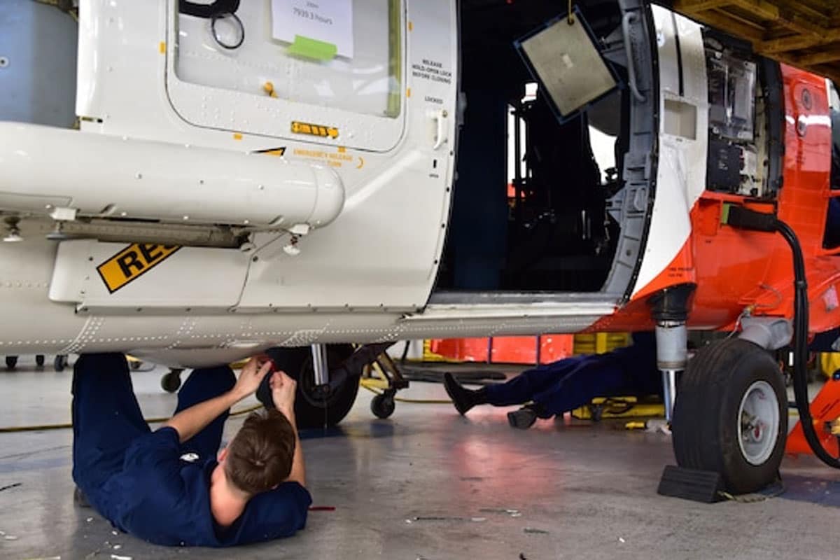 Active-duty members of the U.S. Navy, Marine Corps and Coast Guard (as well as Coast Guard Reservists) can enroll in a new Embry-Riddle program, in partnership with the U.S. Naval Community College (USNCC), which allows students to earn an associate degree in Aviation Maintenance or Uncrewed Systems. (Photo: USNCC)