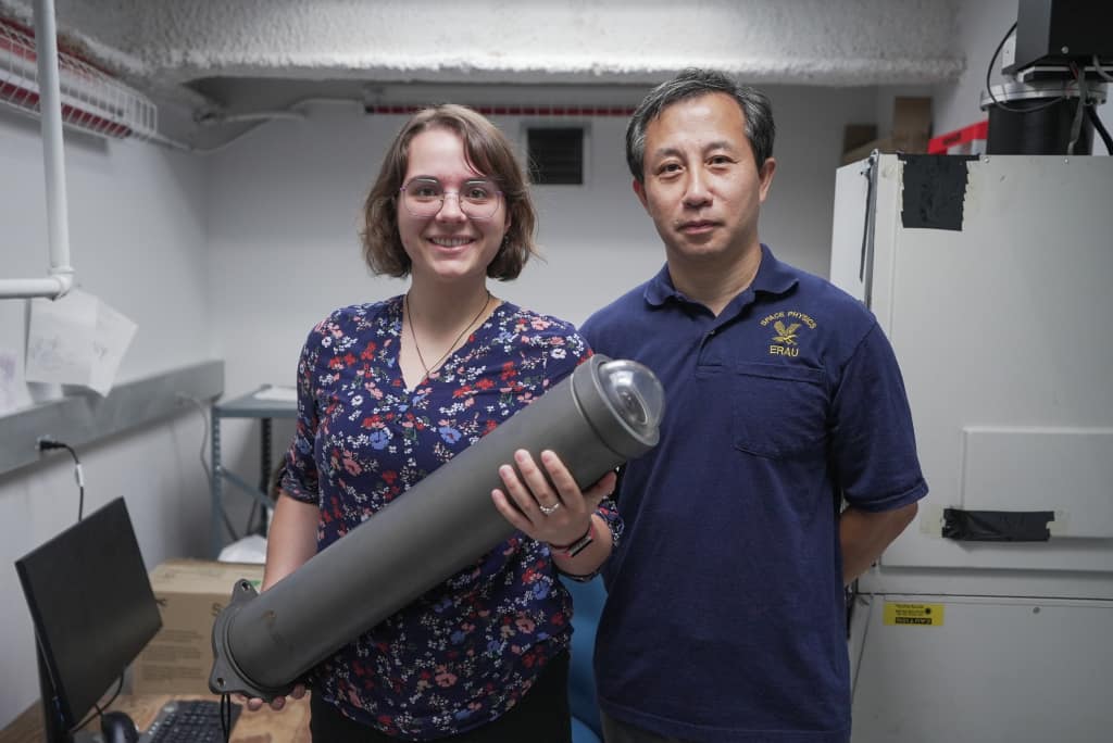 Adriana Feener with Alan Liu