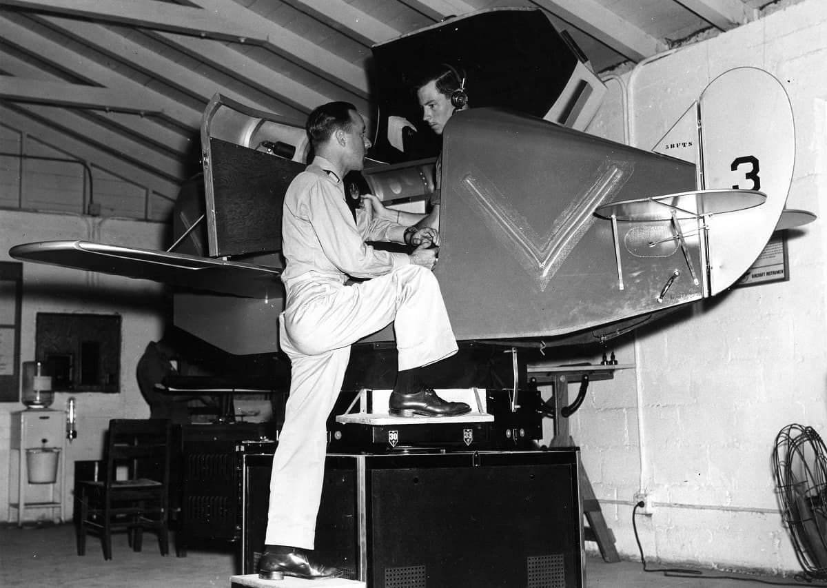 Historic Flight Simulator Offers Glimpse into Embry-Riddle's Past