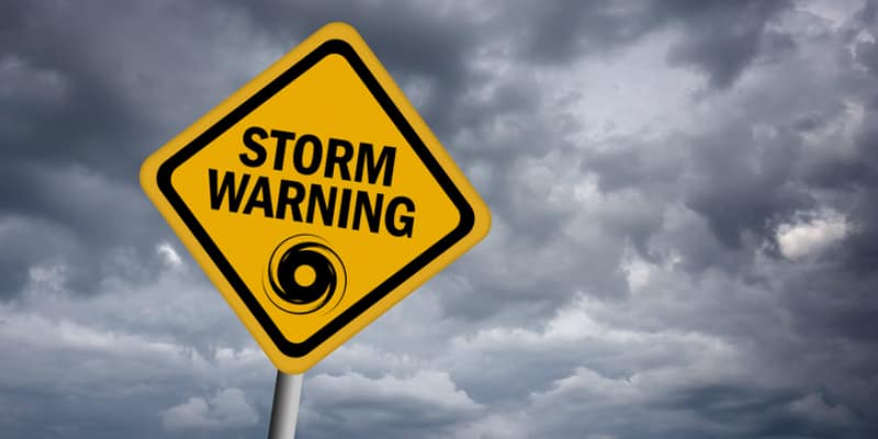 Hurricane Storm Warning