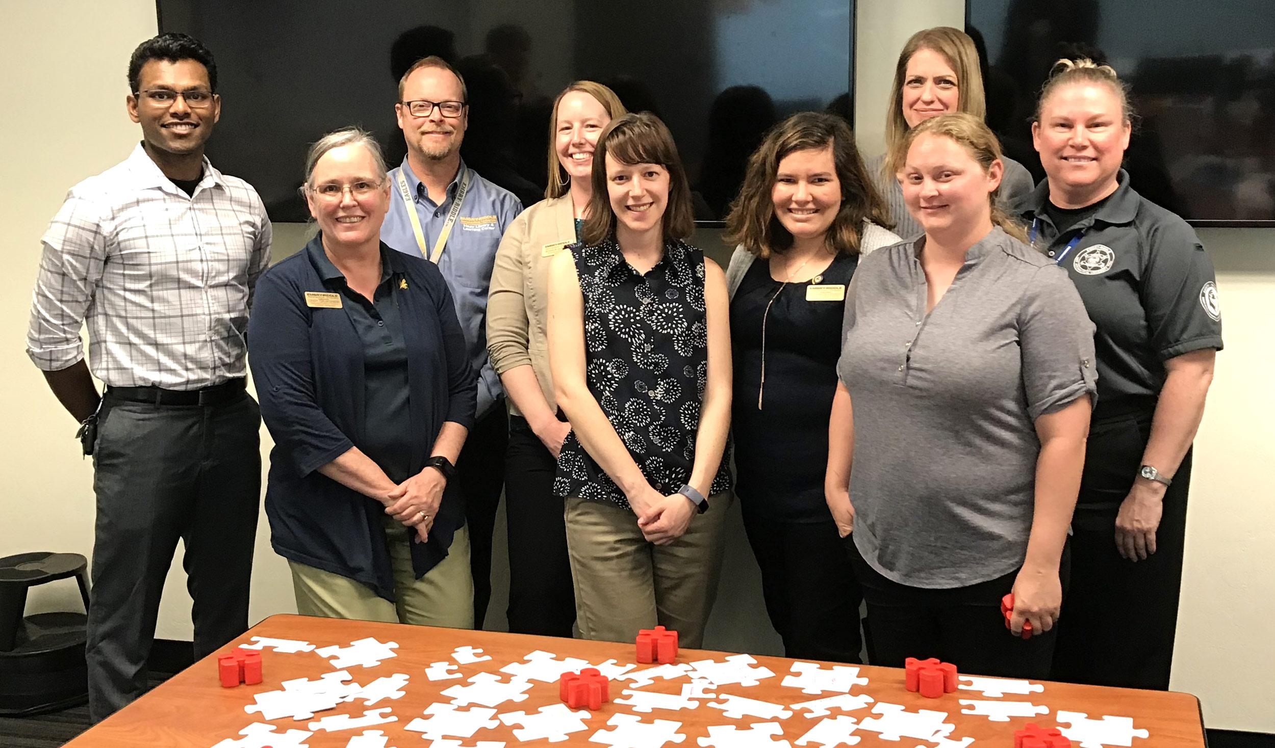 Members of the Embry-Riddle Leadership Institute.