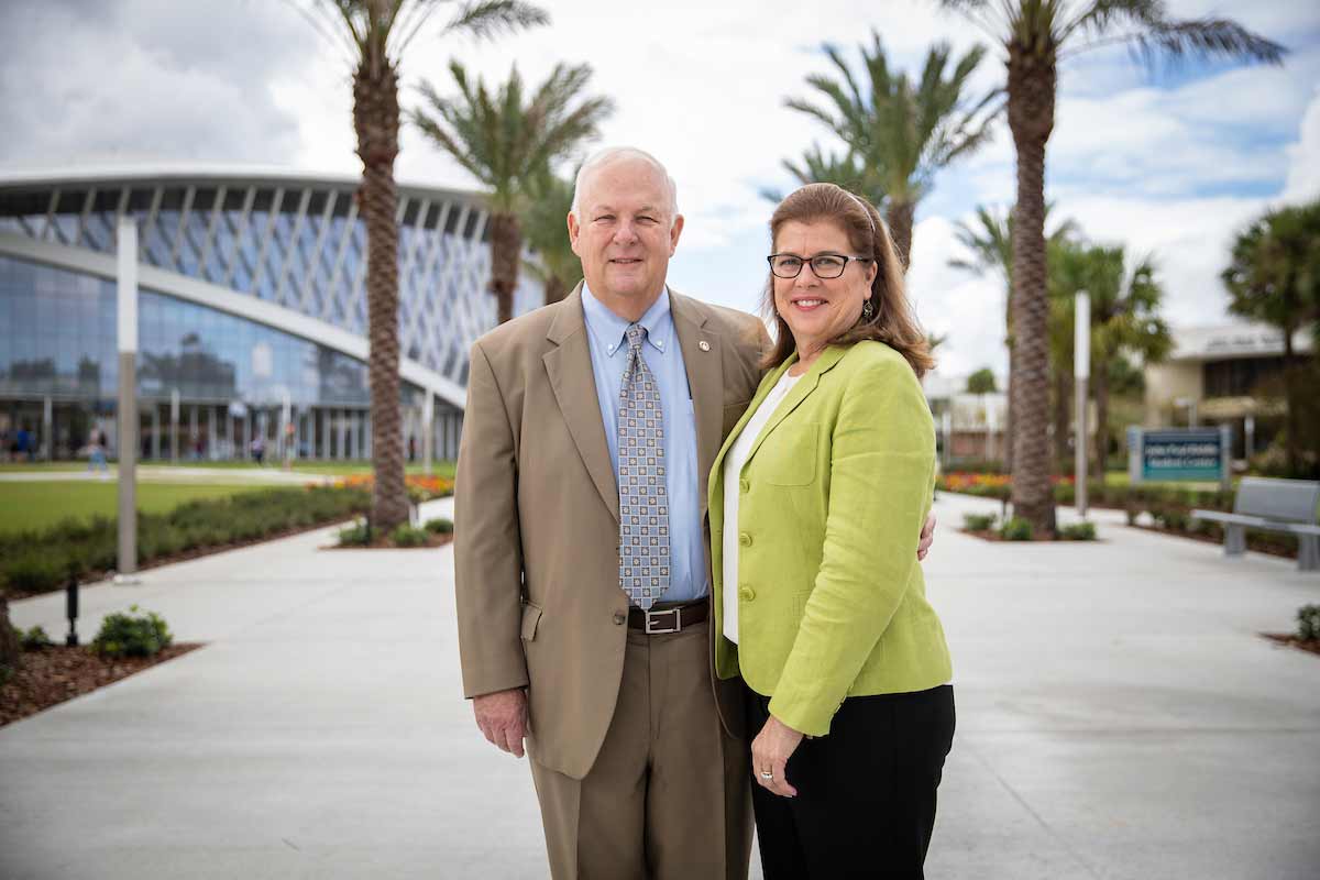 David O'Maley and his wife karen.