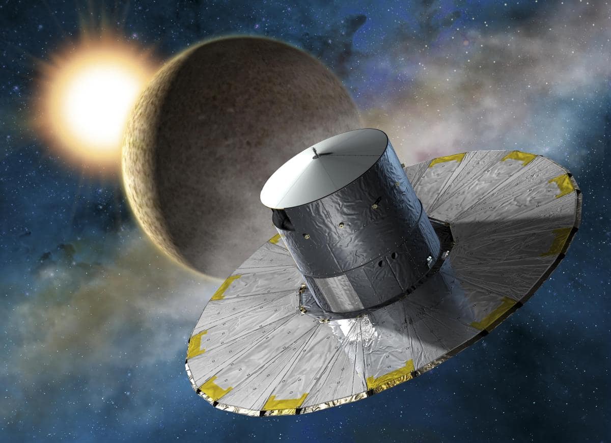 Embry-Riddle researchers used data captured by the Gaia satellite (shown here in an artist’s impression) to determine the ages of stars.