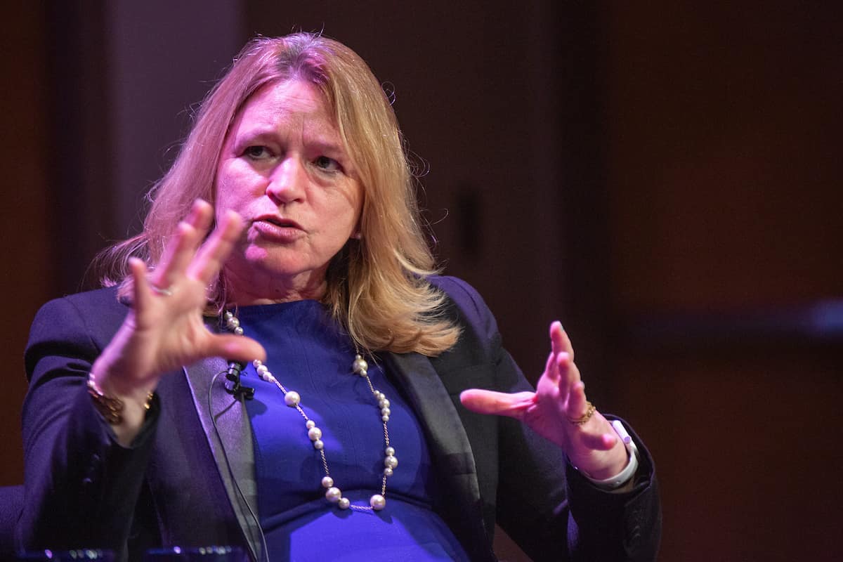 Ellen Stofan, director of the Smithsonian’s National Air and Space Museum, was featured in the latest SpeakER Series event. (Photo: Embry-Riddle/David Massey)