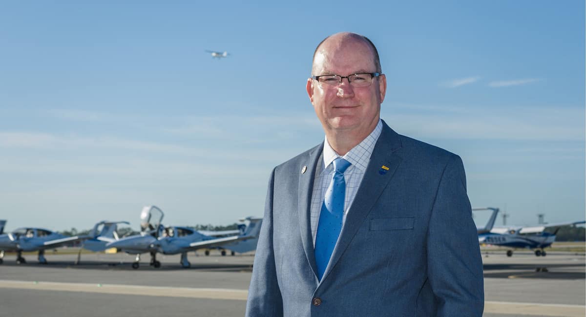 College of Aviation Dean Dr. Alan J. Stolzer