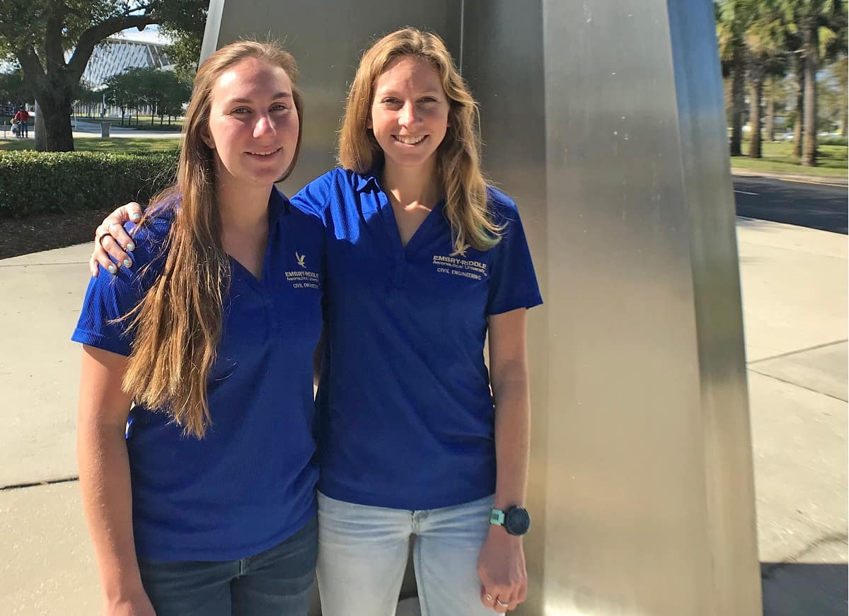 Hannah Russell and Josie Gray