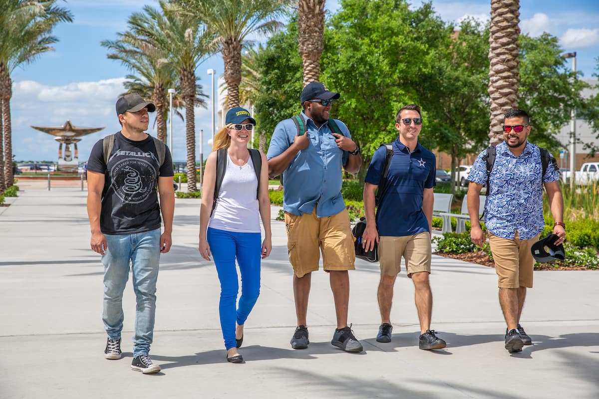 Veterans on the Embry-Riddle Daytona Beach Campus