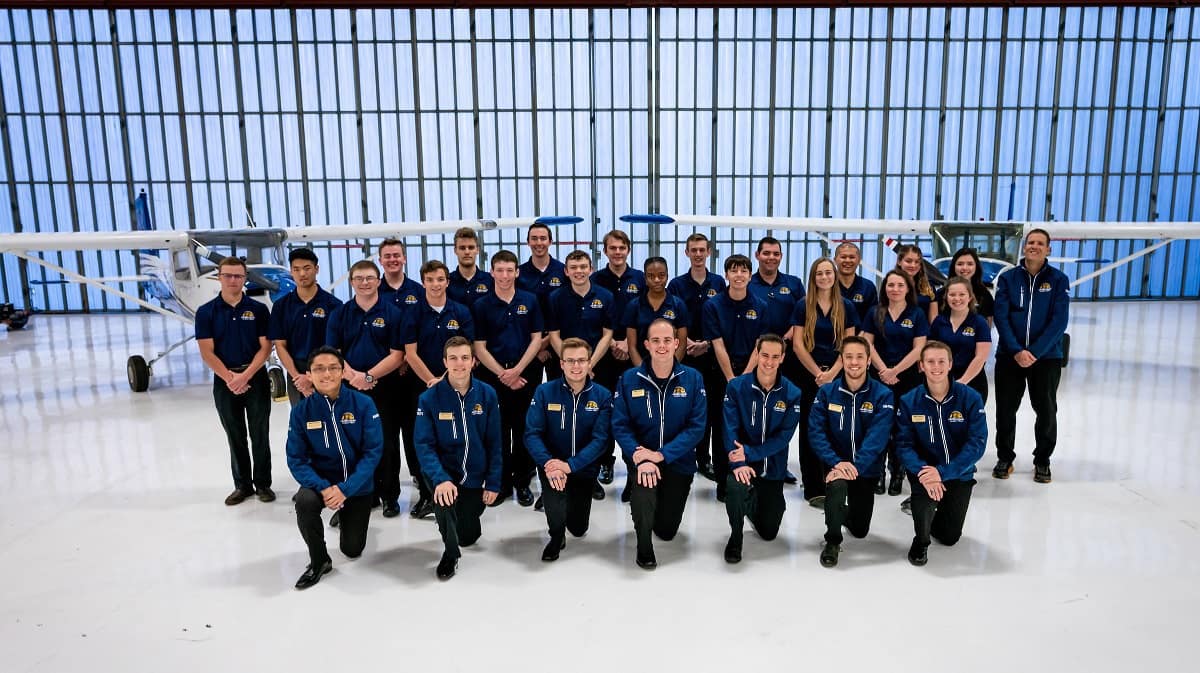 The Prescott Campus Flight Team (Photo: Embry-Riddle)