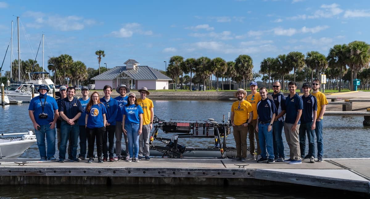Embry-Riddle students and advisors participate the RobotX Challenge in 2019, an unmanned mechanical engineering competition sponsored by the Office of Naval Research and RoboNation. (Photos: Eric Coyle)