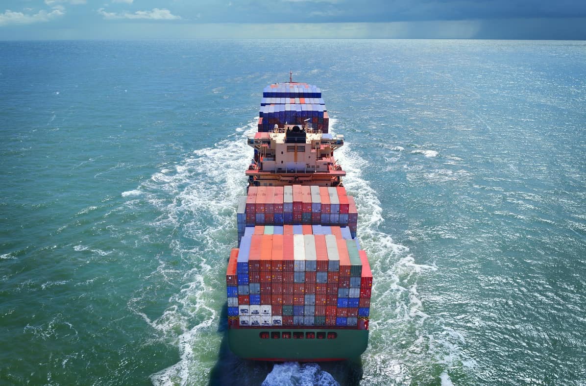 Boat shipping cargo