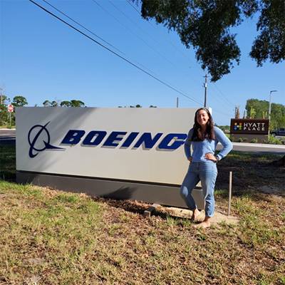 Aviation Business Administration junior Rosseana Morales (Photo: Rosseana Morales)