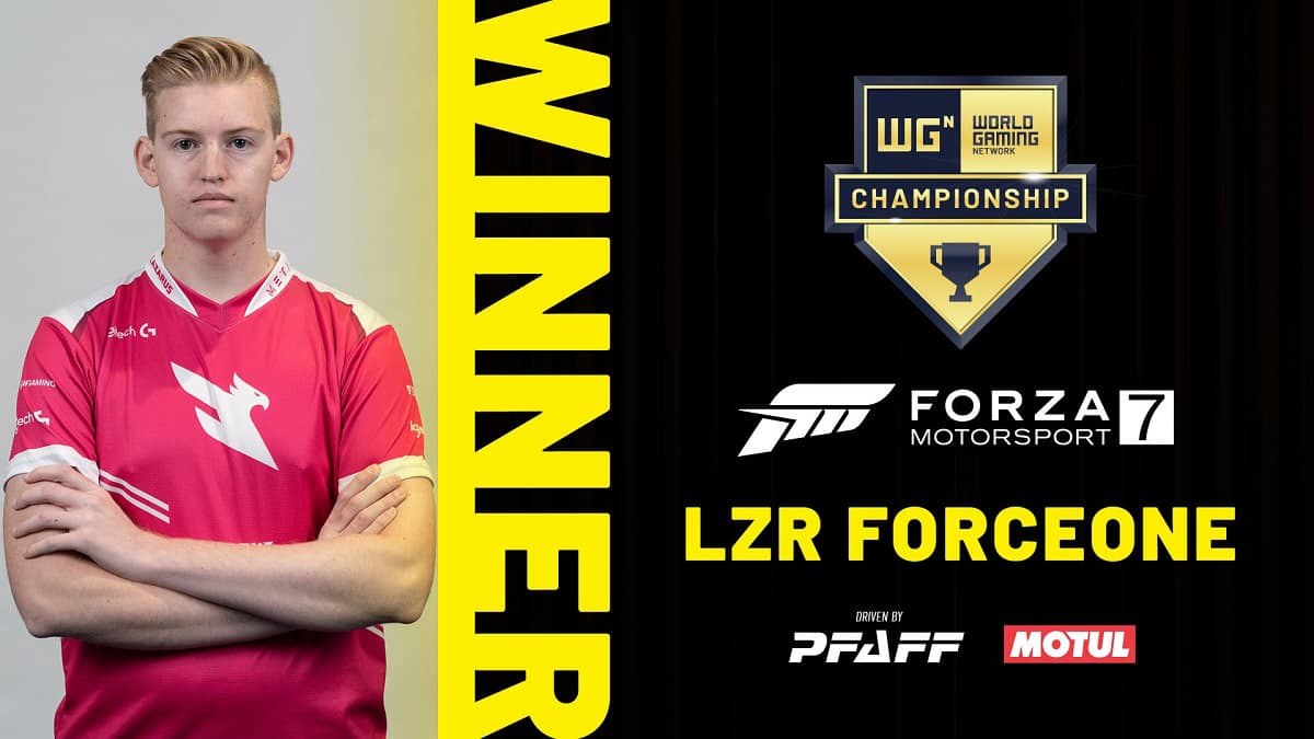 Dan Nyman World Gaming Forza Motorsport 7 North American Championships winner