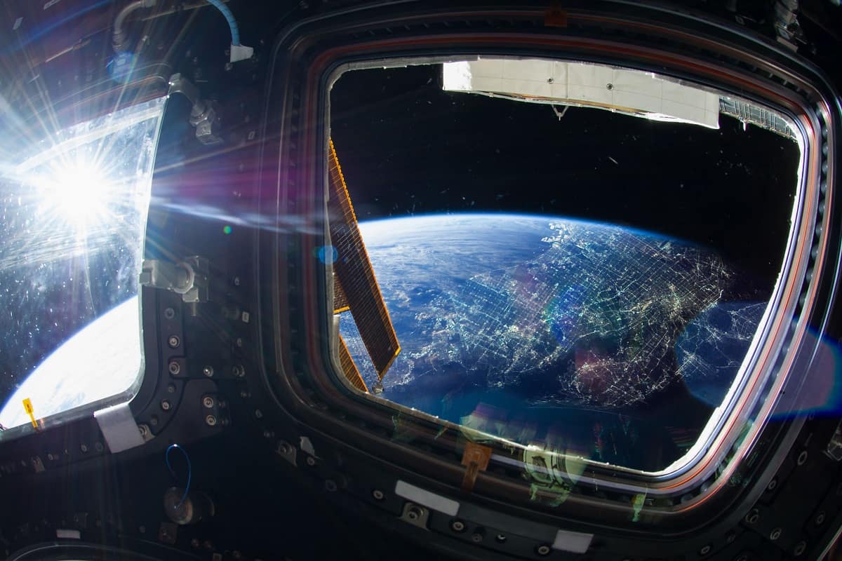 View of Earth from space