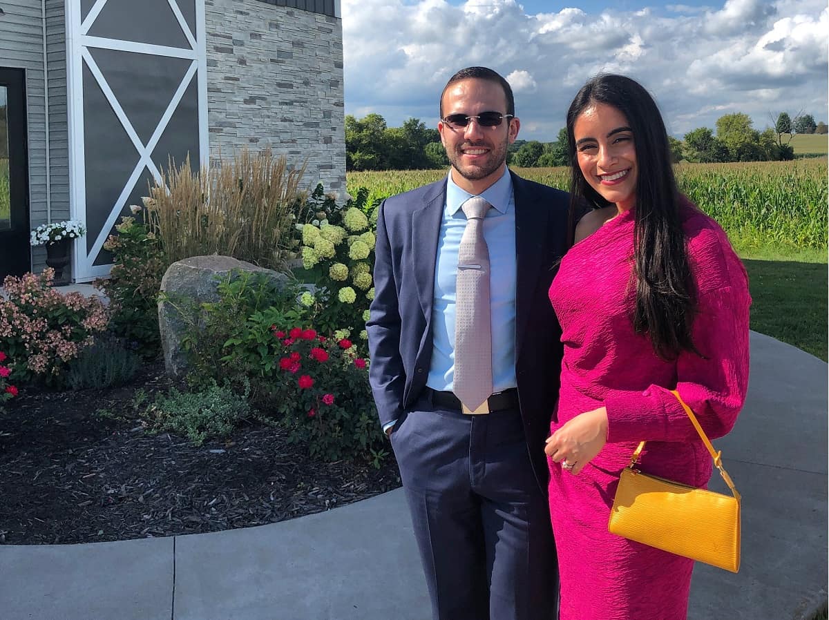Husband and wife Alexsander and Linda Garcia started taking online classes at Embry-Riddle Aeronautical University’s Worldwide Campus two years ago. (Photo: The Garcias)