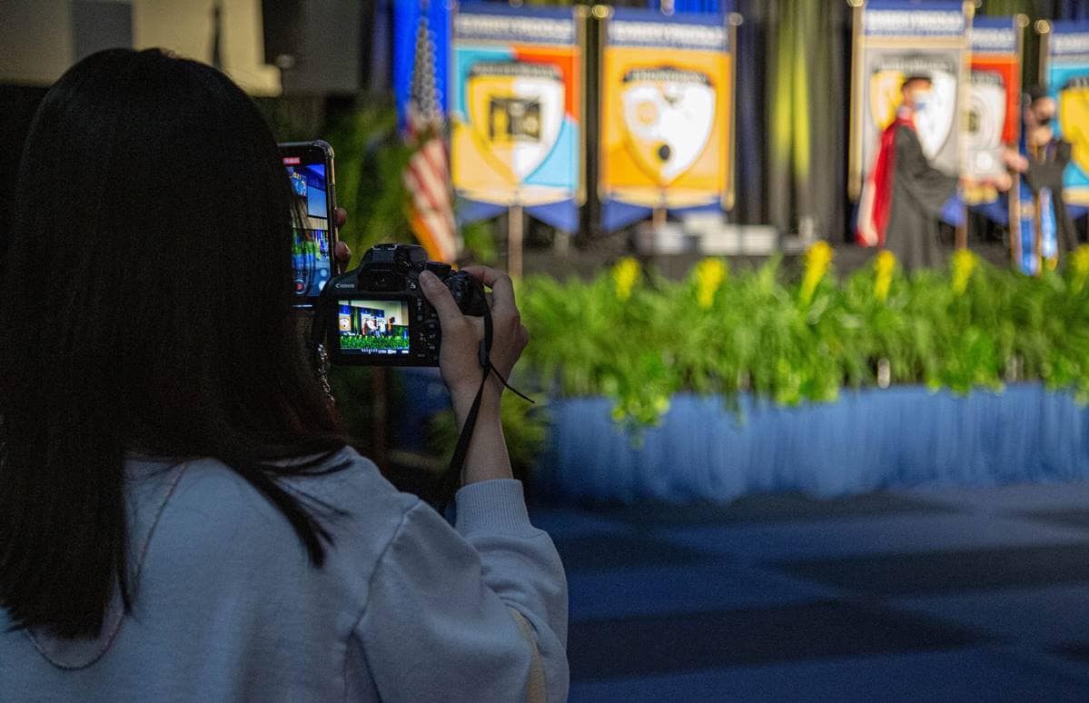 A total of 442 students celebrated commencement May 8 on Embry-Riddle’s Prescott Campus. (Photo: Embry-Riddle/Jason Kadah)