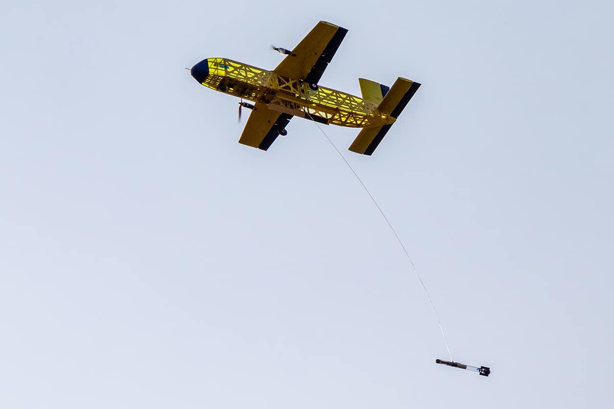 ERAU's Design, Build, Fly plane flies during competition