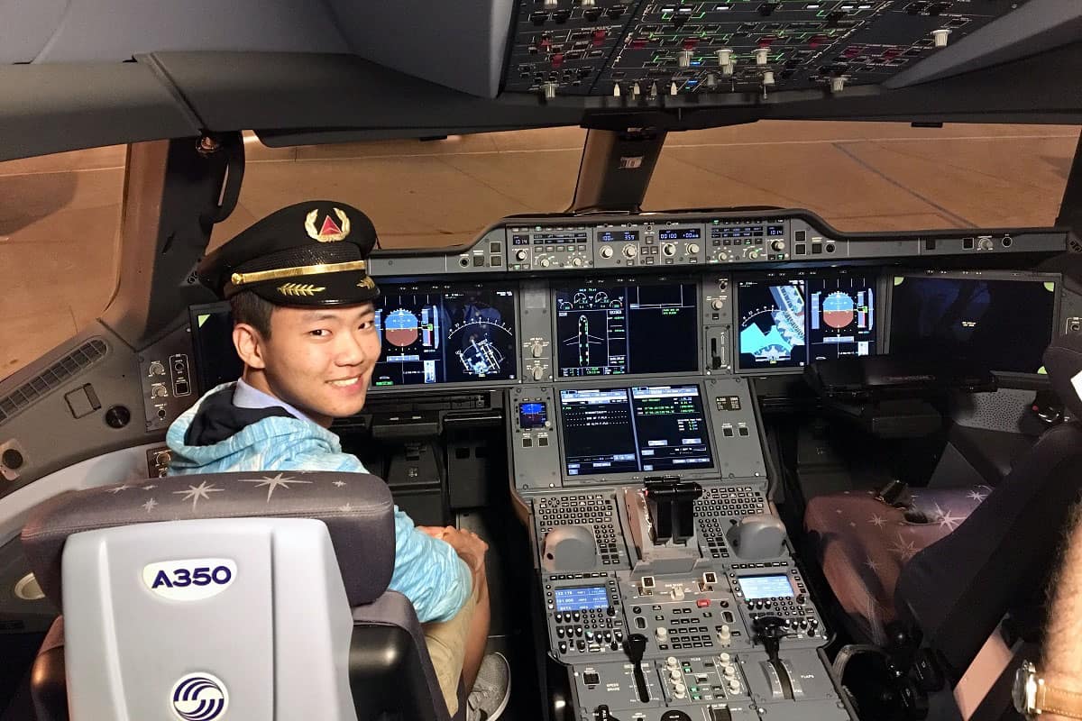 Eagle alumnus Eugene Kim (’21), currently pursuing his Certified Flight Instructor certificate, recently published research, with his faculty advisor, assessing what female flight students at Embry-Riddle see as their primary needs/wants in order to succeed in the aviation industry. (Photo: Eugene Kim)