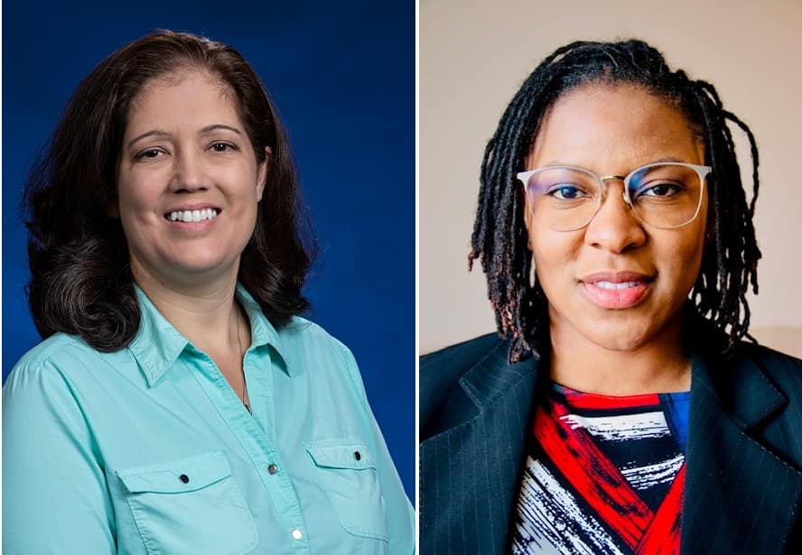 Recent hires Derren Kuhn and Lashonda Clarke are both assistant professors in Embry-Riddle’s growing Department of Aviation Maintenance Science. (Photos: Embry-Riddle, Lashonda Clarke)