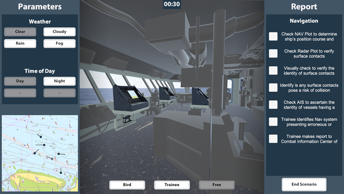 Navy Virtual Reality Simulator