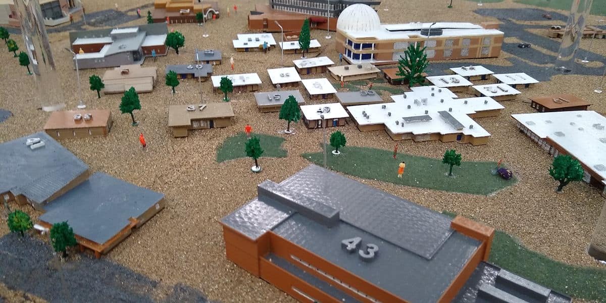 3D Printed Model of Embry-Riddle's Prescott Campus