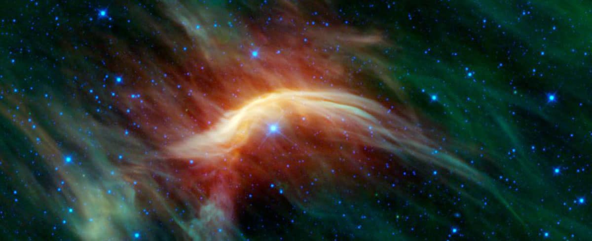 Runaway Star. Photo by NASA