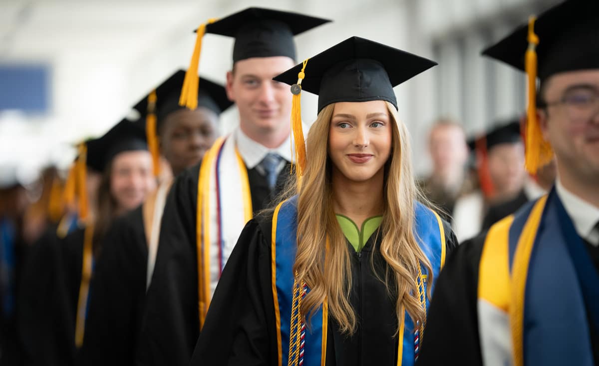 Commencement walk in Daytona Beach