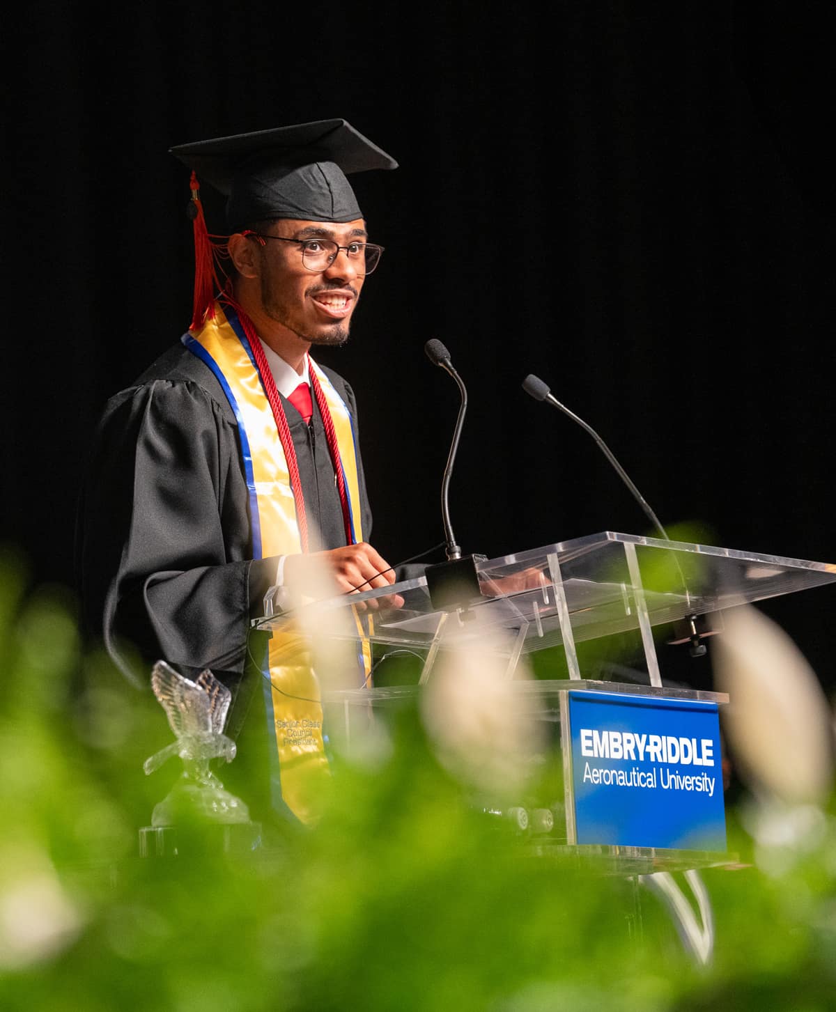 Student Speaker Abdulla Alakberi